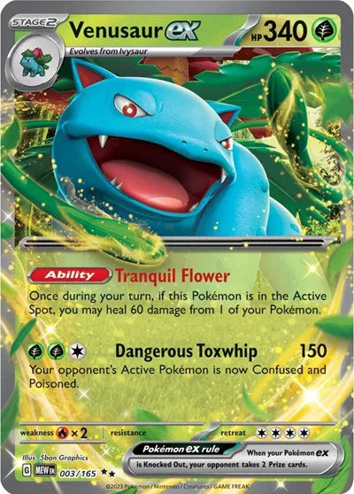 Venusaur ex 003/165