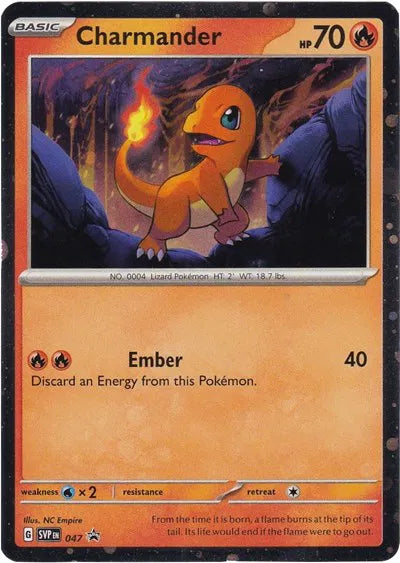 Charmander (Cosmos Holo) 47