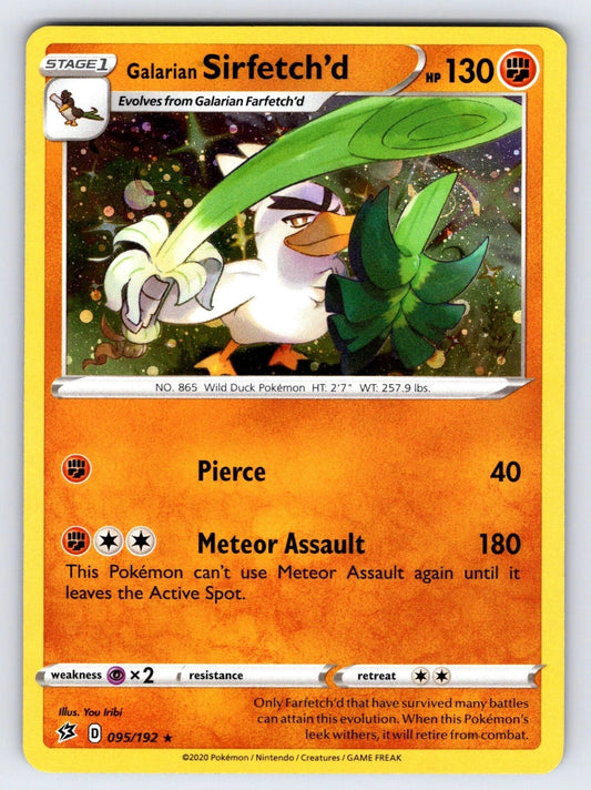 Galarian Sirfetch'd - 095/192 (Cosmos Holo) 095/192