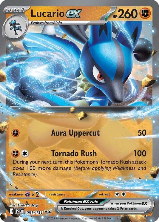 Lucario ex - SV: Prismatic Evolutions (PRE)