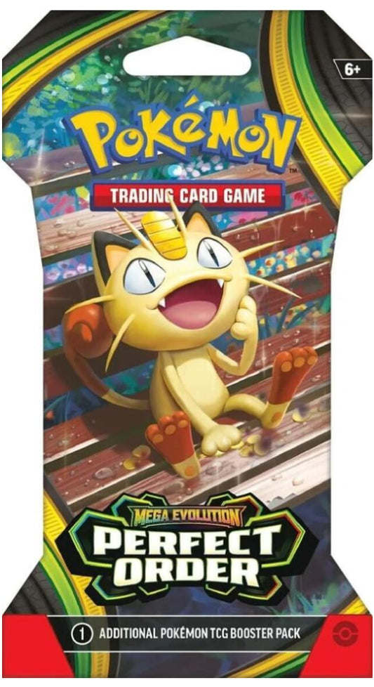 Perfect Order Sleeved Booster Pack - ME03: Perfect Order