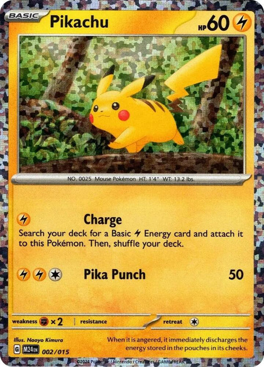 Pikachu 002/015