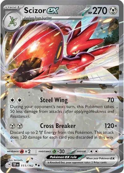 Scizor ex 111/162