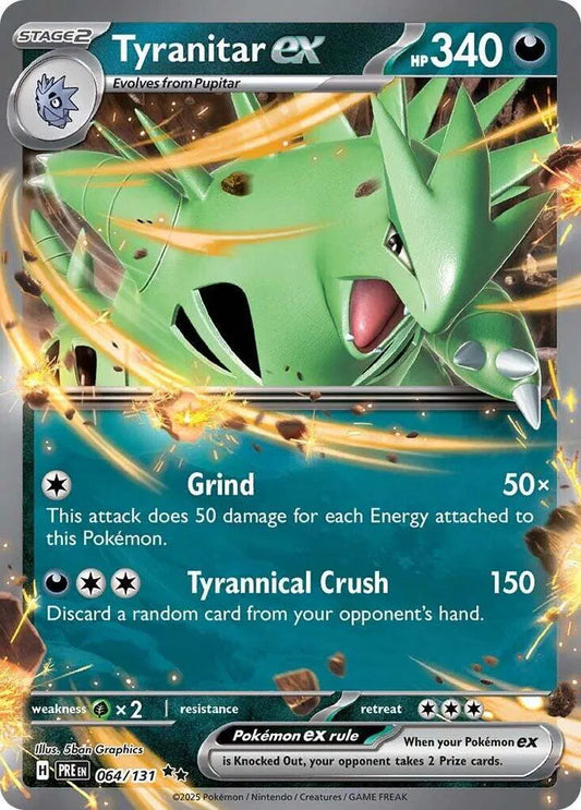Tyranitar ex 064/131