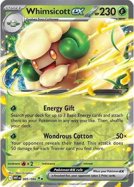 Whimsicott ex 005/086